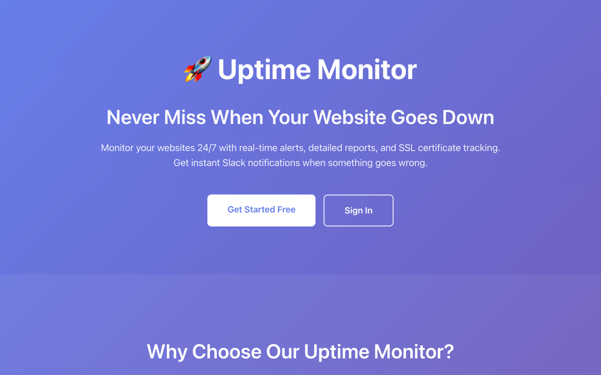 Uptime Monitor